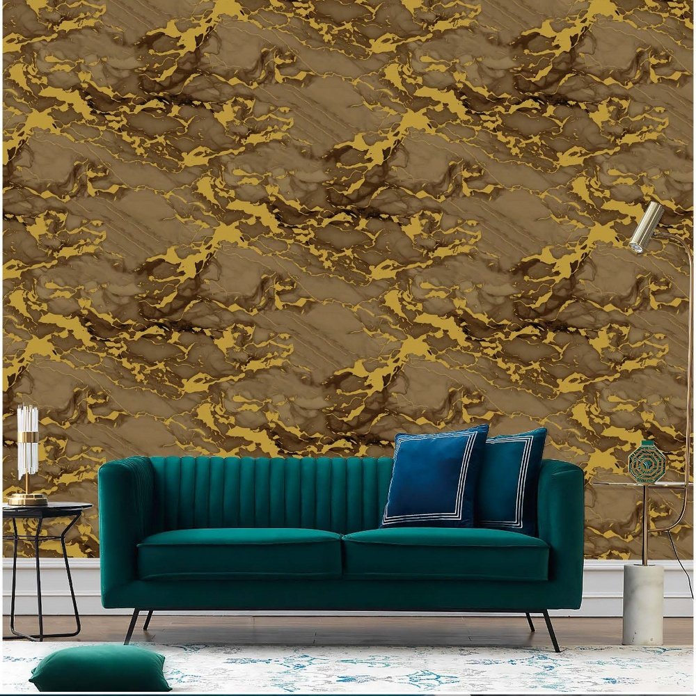 waterproof 2024 New style fresh and elegant sprinkle gold luxury wallpaper hotel decorative wallpaper