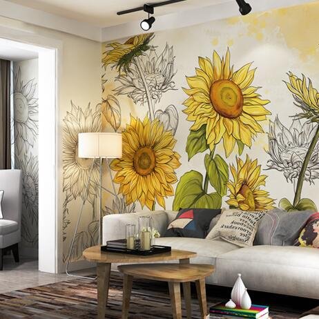 Selfadhesive Vinyl Wall Covering Decor Printable ECO Solvent Material White Wallpaper Roll