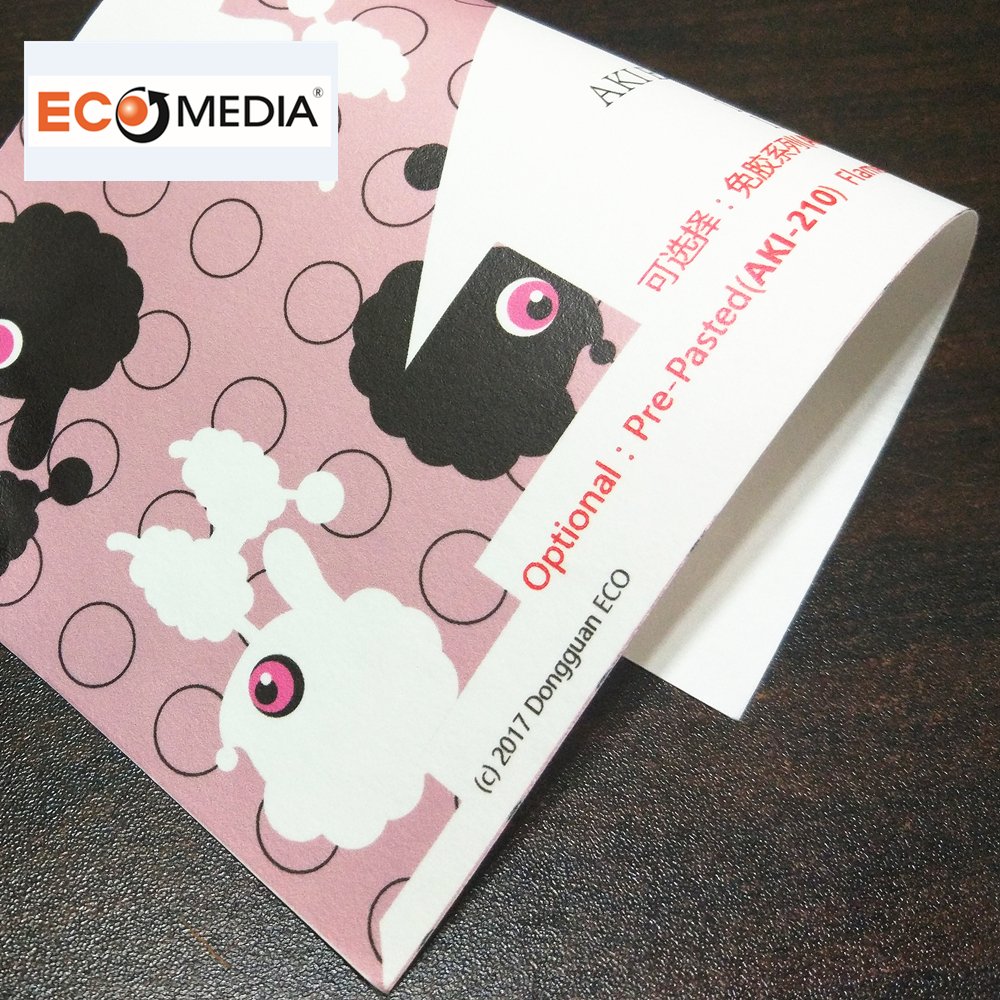 Selfadhesive Vinyl Wall Covering Decor Printable ECO Solvent Material White Wallpaper Roll