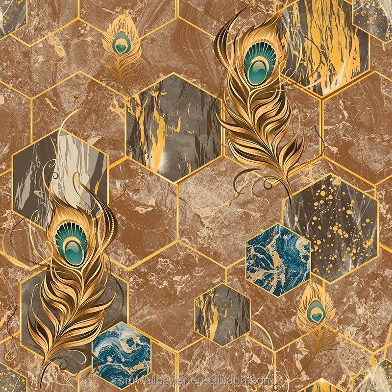 Natural scenery designs wallpaper home decoration 3d modern vinyl removable wallpaper roll