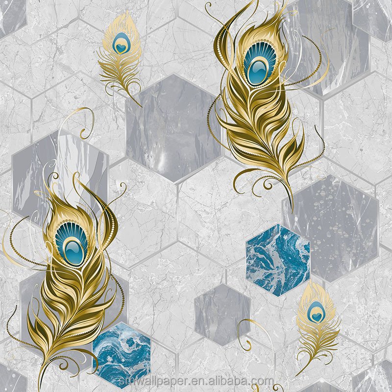 Natural scenery designs wallpaper home decoration 3d modern vinyl removable wallpaper roll