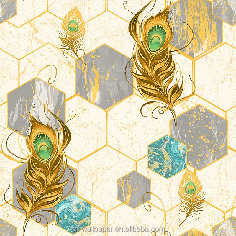 Natural scenery designs wallpaper home decoration 3d modern vinyl removable wallpaper roll