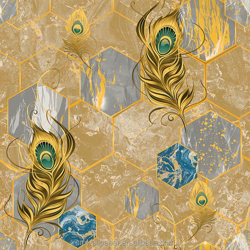 Natural scenery designs wallpaper home decoration 3d modern vinyl removable wallpaper roll