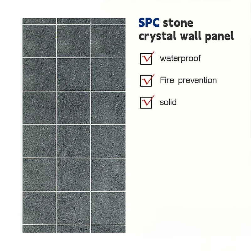 High density and high hardness decorative materials that can replace ceramic tiles