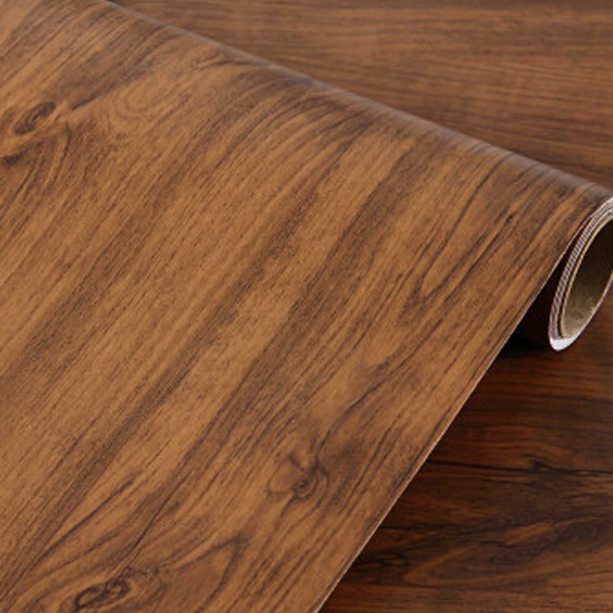 The Most Popular wood design decoration paper printable in China decorative adhesive vinyl roll adhesive for bedroom wallpaper