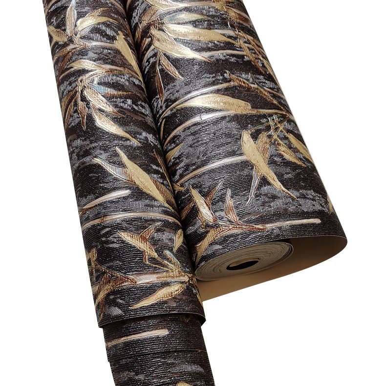 Wholesale vinyl Deep Embossed 1.06*10.05m wallpaper texture roll living room wallpaper