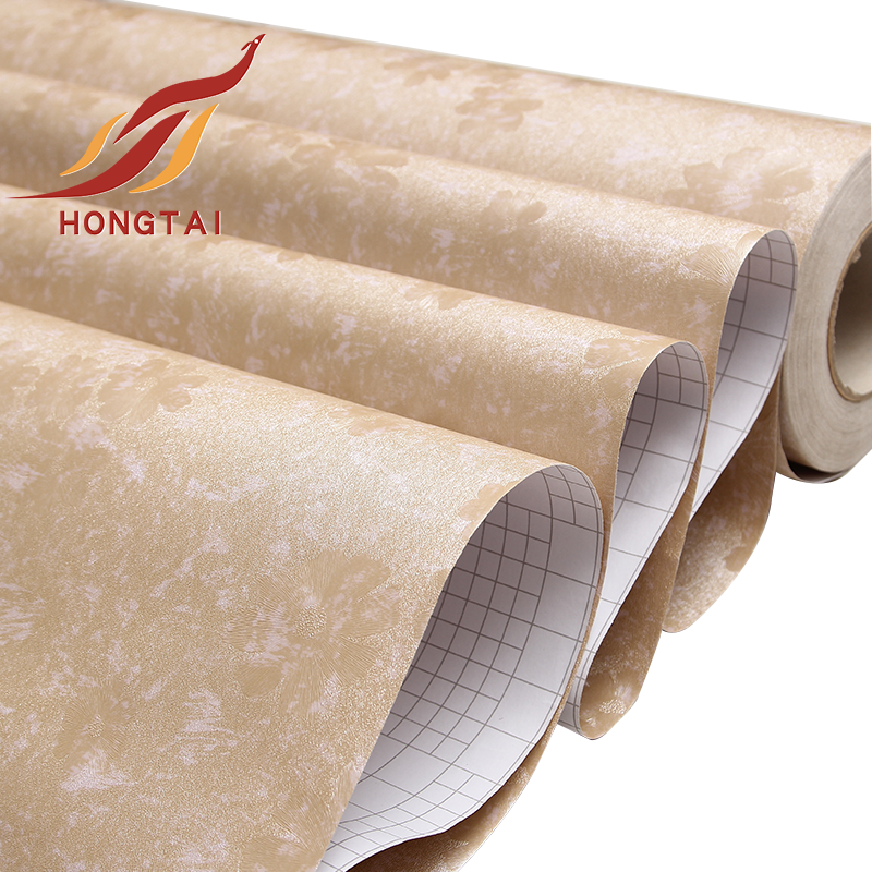 Pvc Self Adhesive Vinyl 3D Wallpaper Rolls For Bedroom Decor
