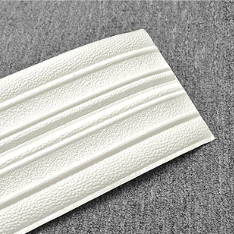 Quick Install White Moulding Decorative XPE Foam Waterproof Flexible Trim Wall Panel Home DIY Wallpaper Rolls Waist Skirting