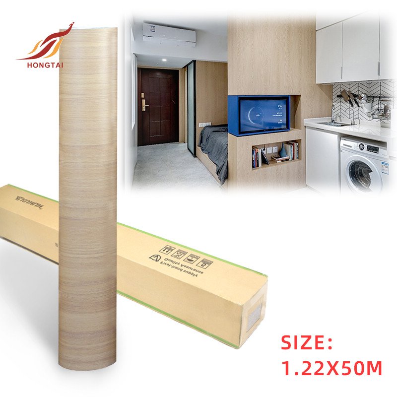 new paper restaurant wrap pvc film wall wood grain sticker 3d wallpaper roll home decoration