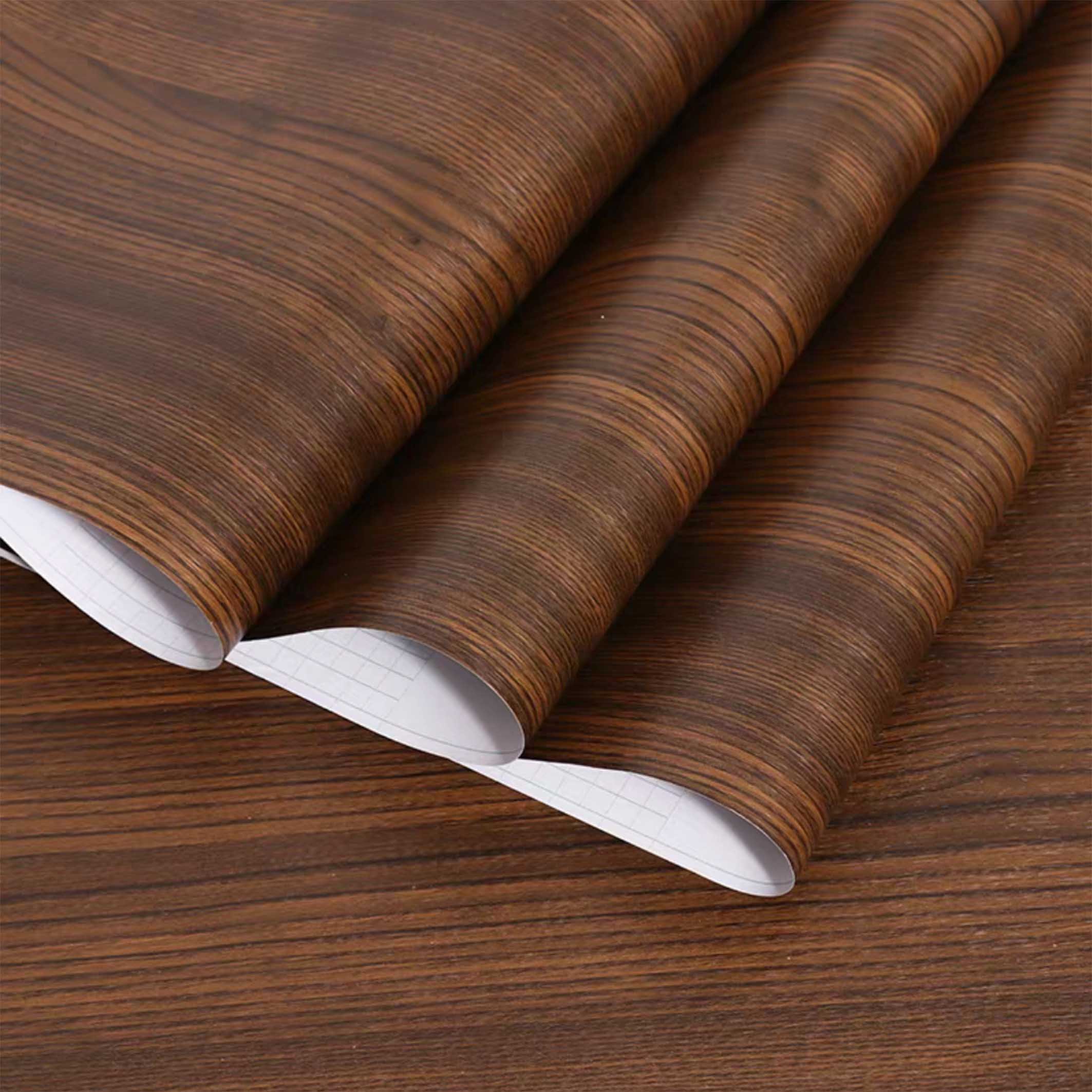 wholesale New Trends wood roller sticker self adhesive wood vinyl rollwood adhesive roll with Reply Very Quickly