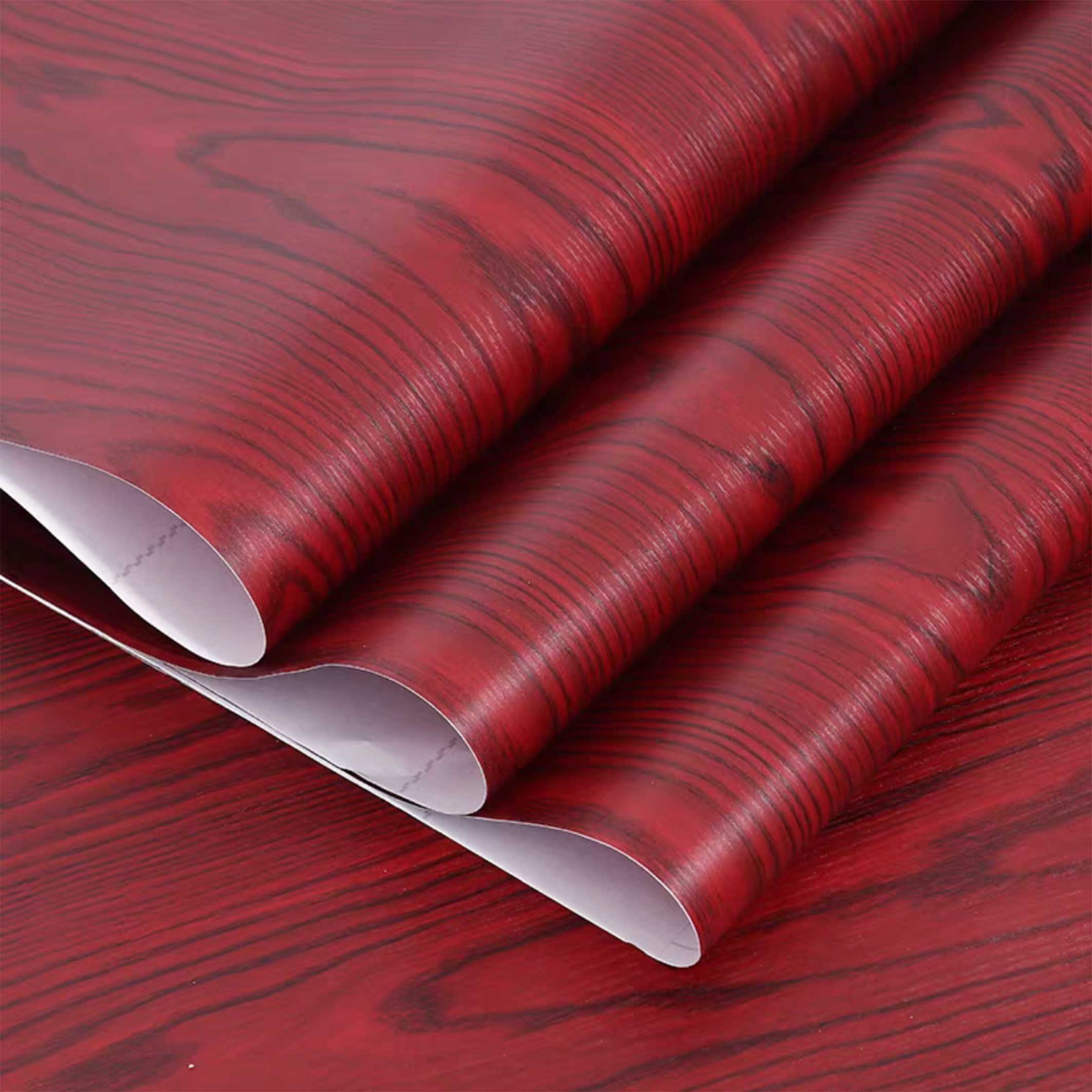 wholesale New Trends wood roller sticker self adhesive wood vinyl rollwood adhesive roll with Reply Very Quickly