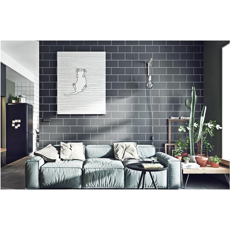 High Rated White 3D Waterproof Luxury Self Adhesive Peel And Stick Kitchen Bedroom Decor Custom House Design Wallpaper Rolls