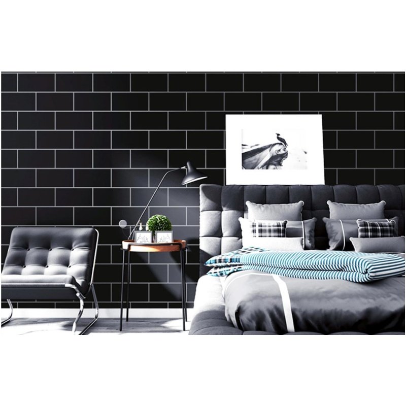 High Rated White 3D Waterproof Luxury Self Adhesive Peel And Stick Kitchen Bedroom Decor Custom House Design Wallpaper Rolls