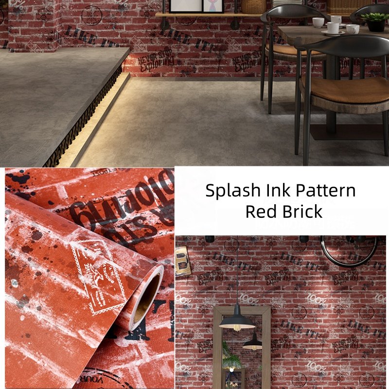 Self-Adhesive PVC Damask Pattern Wallpaper Rolls Easy Install & Remove Waterproof for Bathroom or Apartment Home Decor