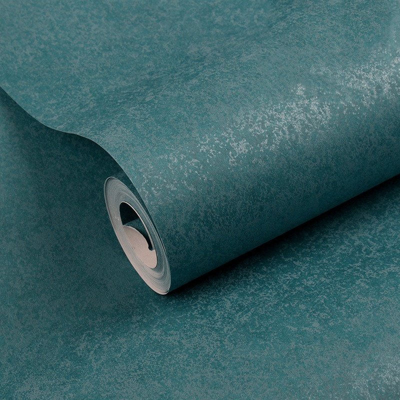 Hot New Design Non Adhesive Wall paper Non Toxic Navy Blue Non-woven Wallpaper