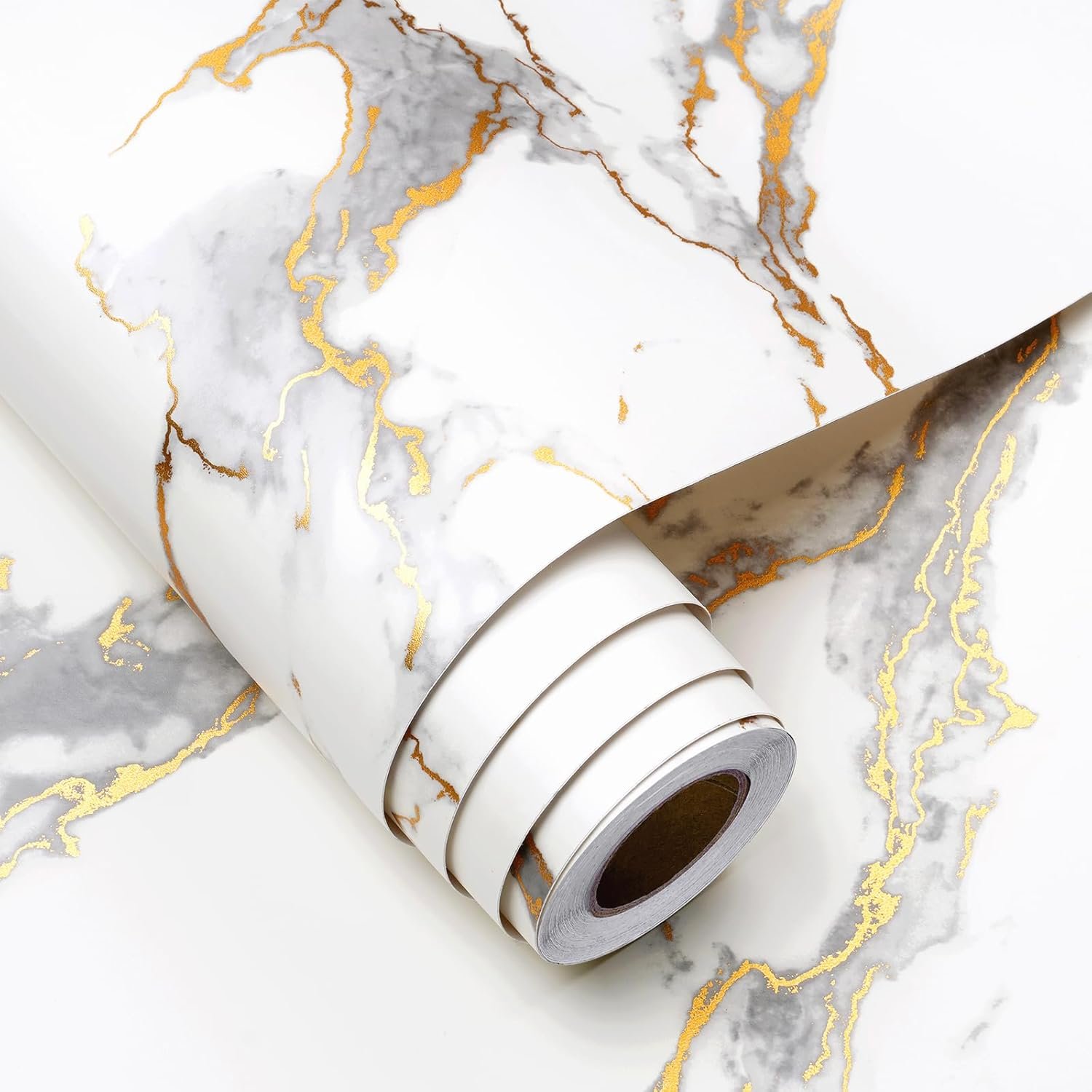 Marble wallpaper pvc adhesive vinyl waterproof contact paper Pvc Wallpaper Marble Pattern Waterproof 3D Wall Paper For Kitchen