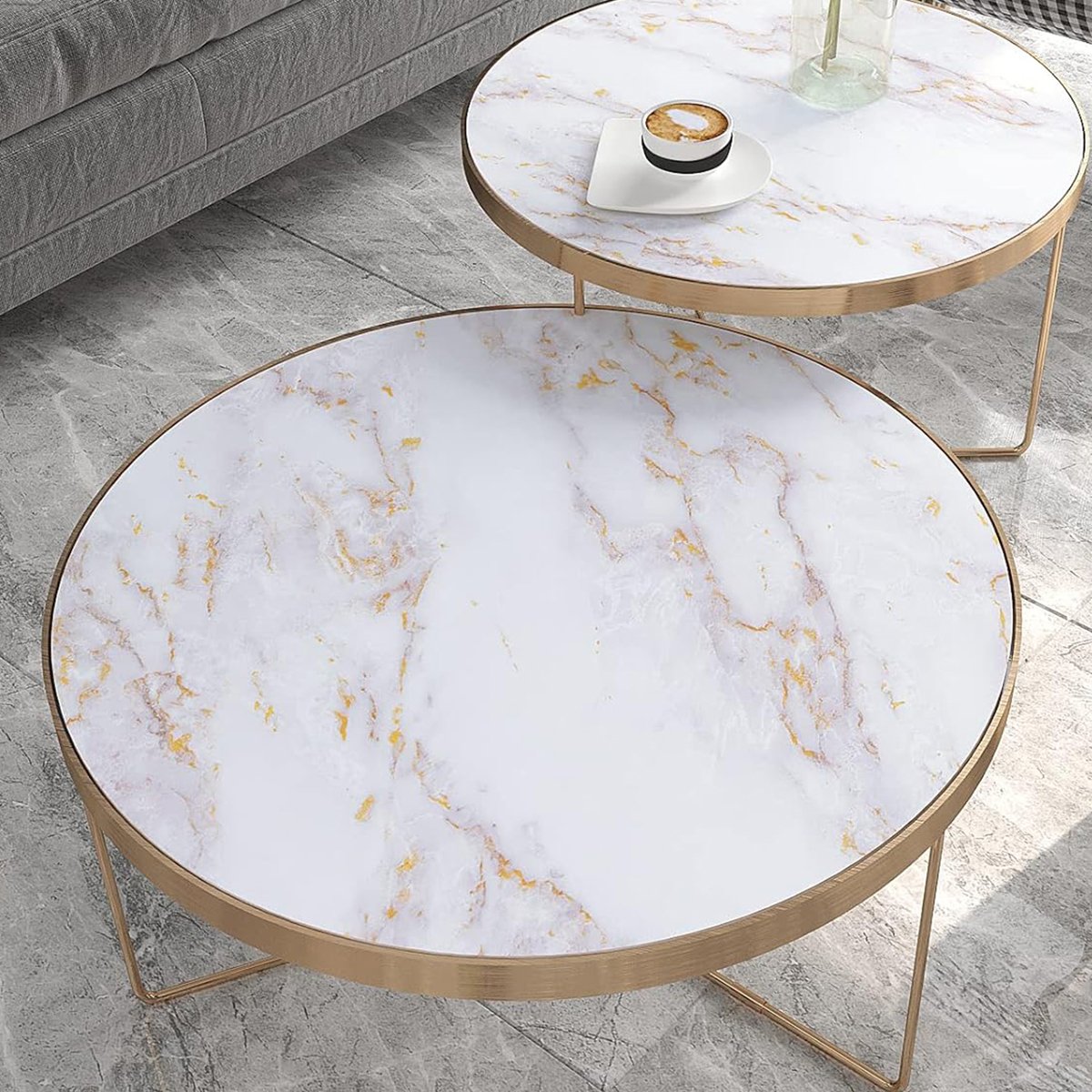 Self adhesive waterproof simple black and white irregular texture marble pattern background decorative wallpaper, home wallpaper