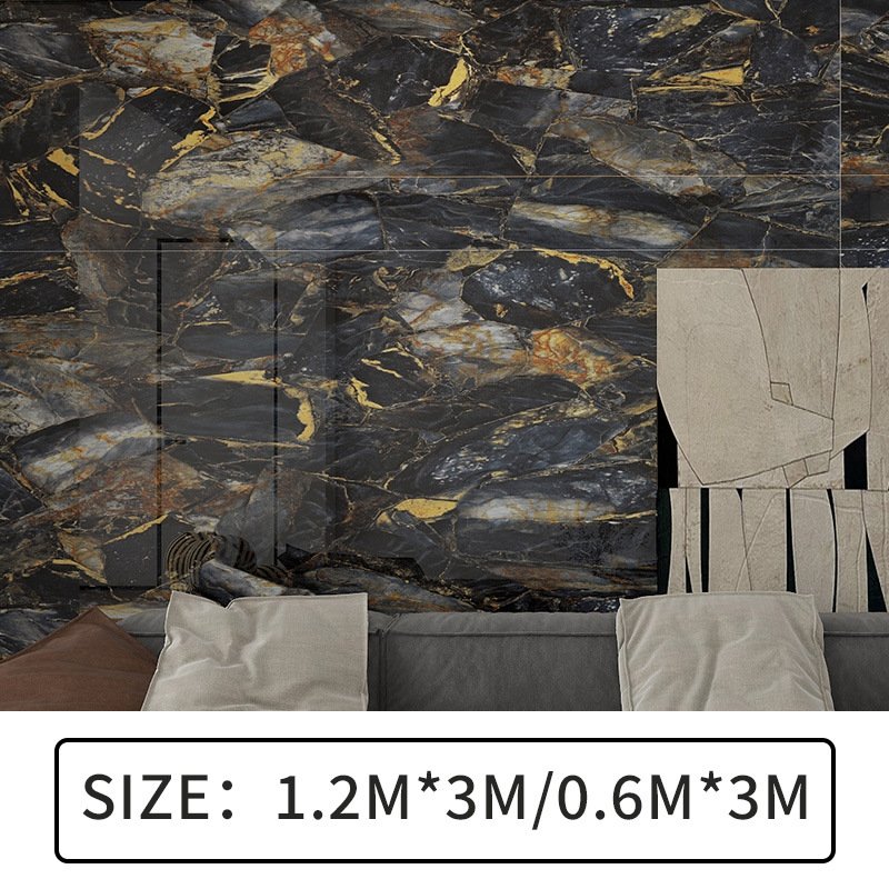 60cm*3m Marble foil roll Wallpapers sticker adhesive wallpaper decorative film wall decor Living room