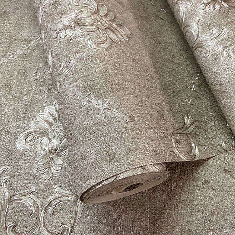 Wholesale Customized 3d PVC Rolls Luxury Wallpaper Modern 2024 for home decor
