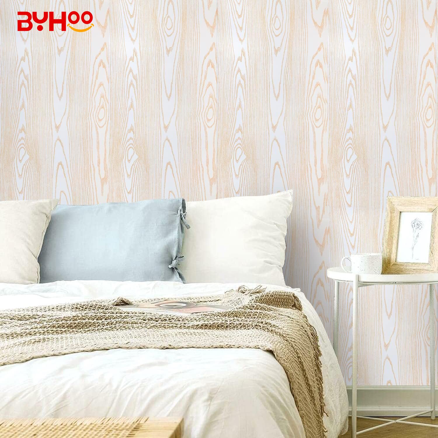 Gold Wood Grain Removable Wallpaper White and Gold Decorative Self Adhesive Contact Paper for wall wallpaper sticker wood design
