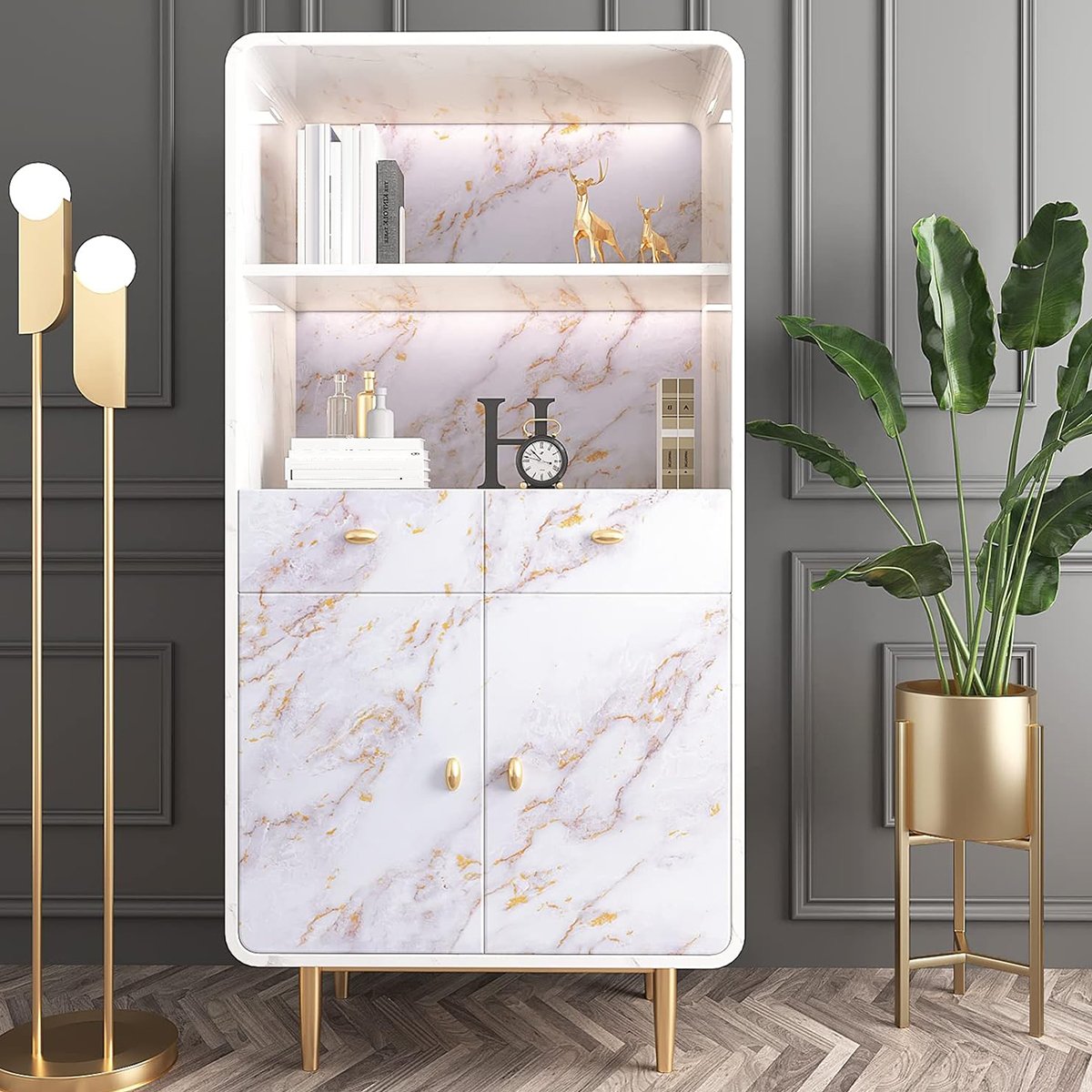 Self adhesive, easy to clean, waterproof, retro matte jade and marble patterned background wallpaper, home wallpaper