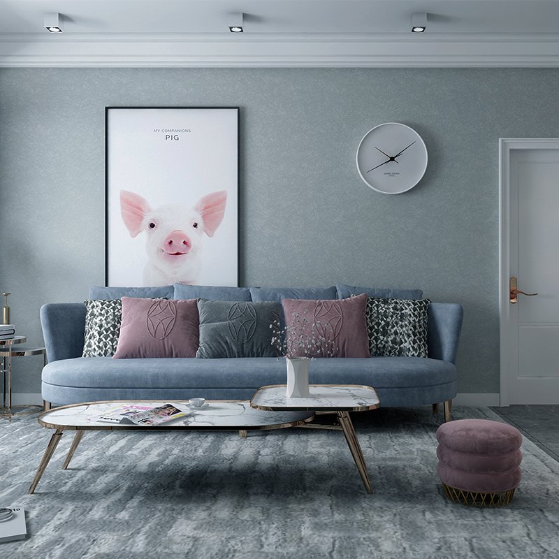 Silk woven PVC wallpaper living room bedroom wall home decoration wholesale solid Beige wallpaper roll