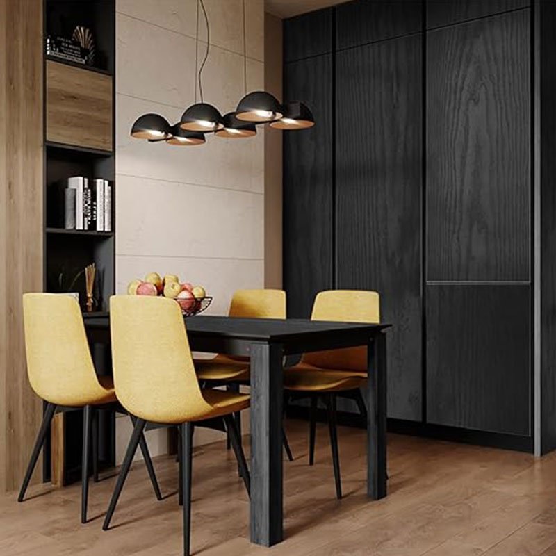 Removable 3d wood Textured contact paper peel and stick waterproof self adhesive black wallpaper roll for kitchen countertop