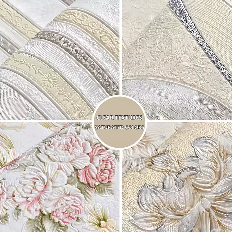3D foam wallpaper roll panels interior papel tapiz para pared 3d wall panel adhesive wall wallpaper paneles de pared 3d