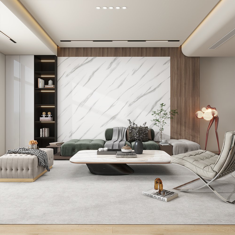 Waterproof PE Foam Wallpaper Roll Thick and Durable 3D Wall Paper for Interior Decor for Living Room Wall Decor