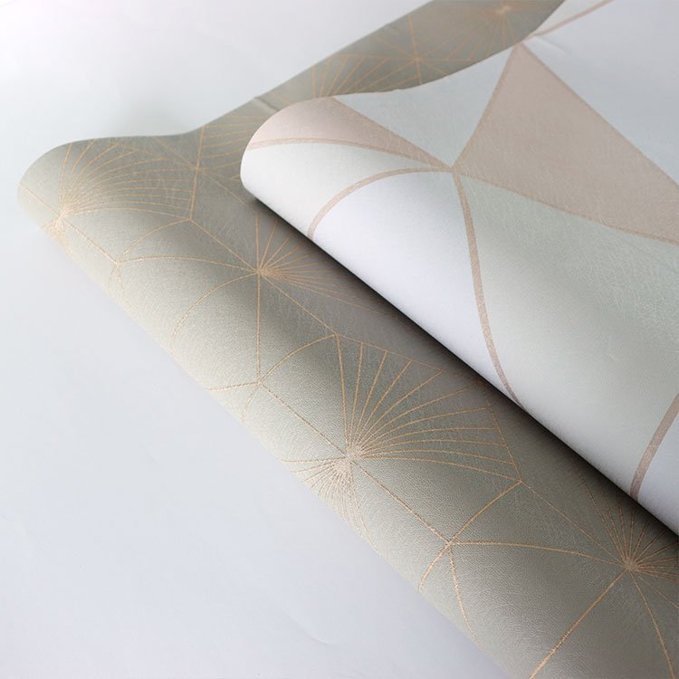 Luxury home decoration vinyl self adhesive pvc wallpaper wall paper rolls