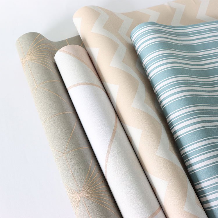 Luxury home decoration vinyl self adhesive pvc wallpaper wall paper rolls