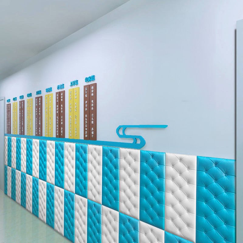 New Arrival Cushion Foam Anti-Collision Paper Wall Stickers 3d Art Design Wallpaper Rolls Home Decoration For Room