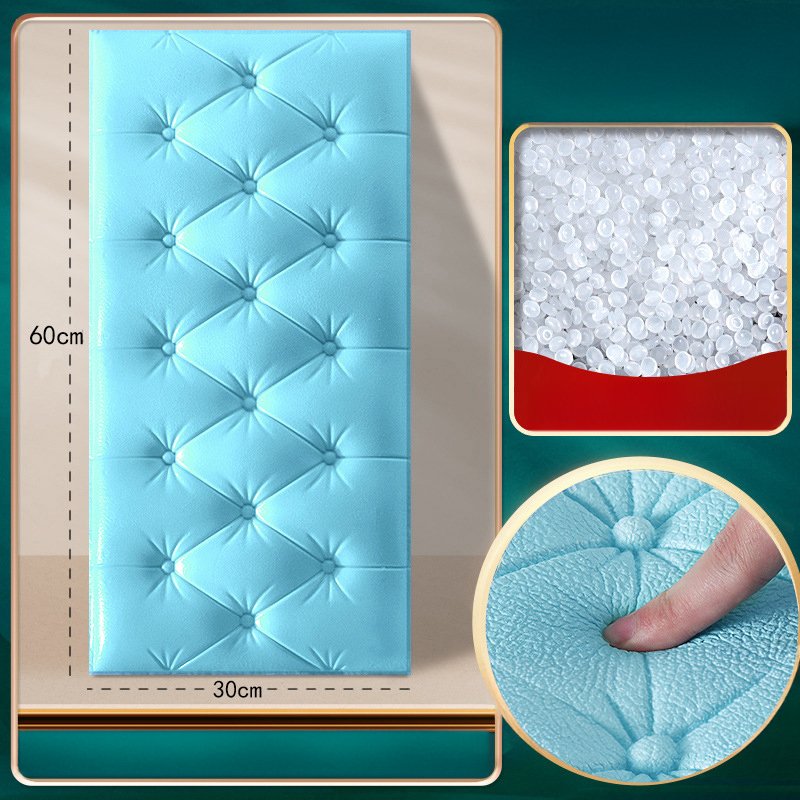 New Arrival Cushion Foam Anti-Collision Paper Wall Stickers 3d Art Design Wallpaper Rolls Home Decoration For Room