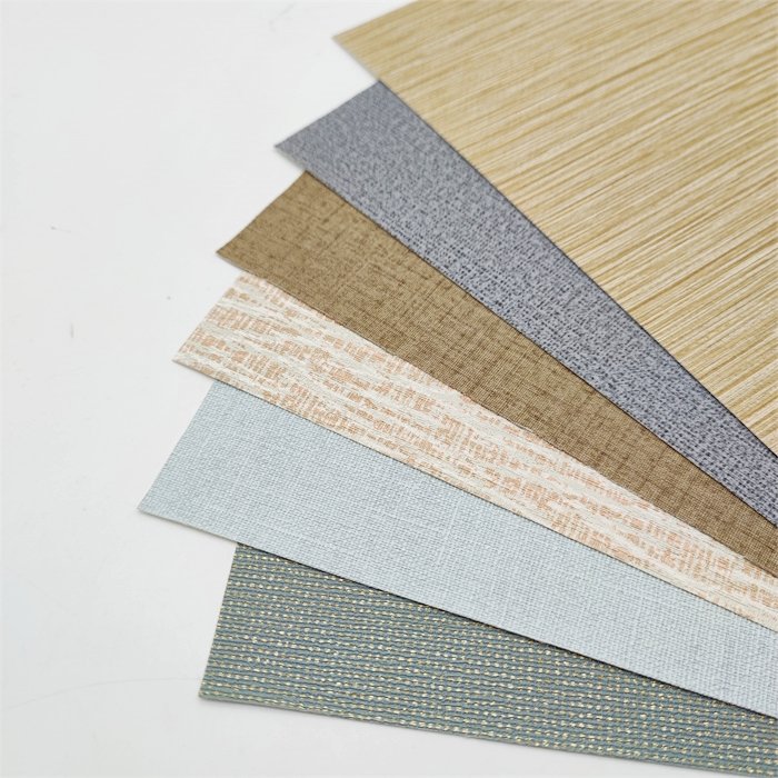 Custom Modern Plain Textured Gold Roll Bedroom Wall Paper PVC Vinyl Fire Resistant Linen Wallpaper Wall Covering