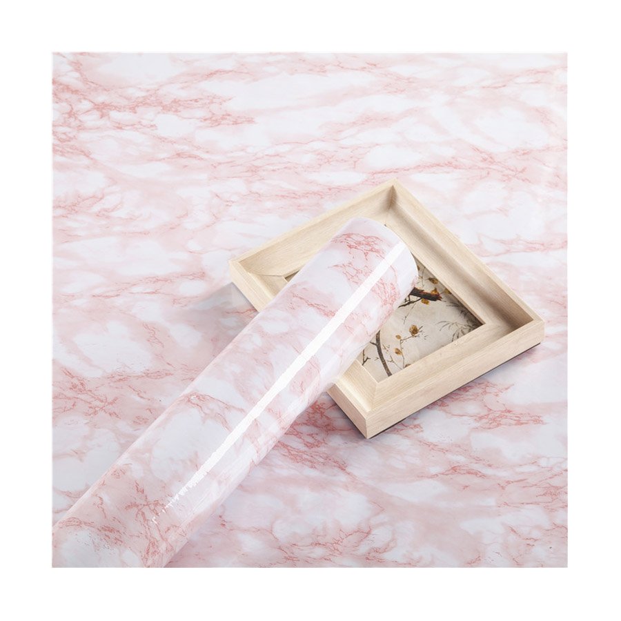 High Gloss Laminate Kitchen Cabinet Wrap Self Adhesive Wallpaper Wall Paper Furniture Sticker Vinyl Marble PVC Film for Sale