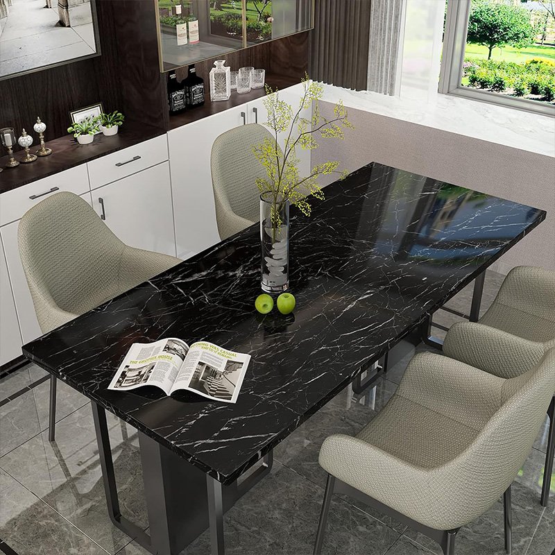 Self-adhesive PVC marble wallpaper peel and stick removable pvc vinyl roll waterproof wall stickers for Wall surface renovation