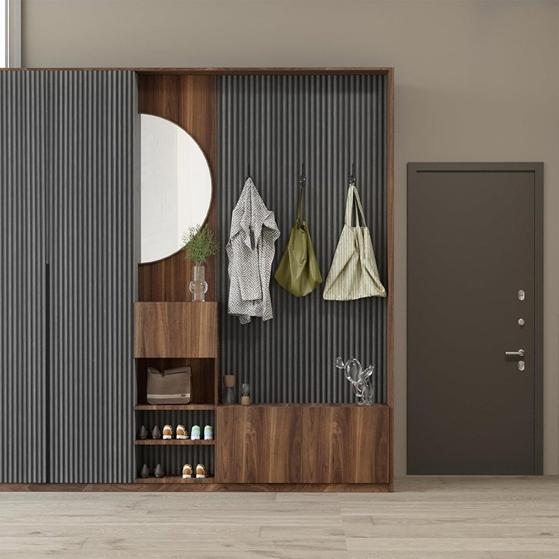 black gray natural wood peel and stick wallpaper self adhesive waterproof 3d wood slats wall paper vinyl removable for bedroom