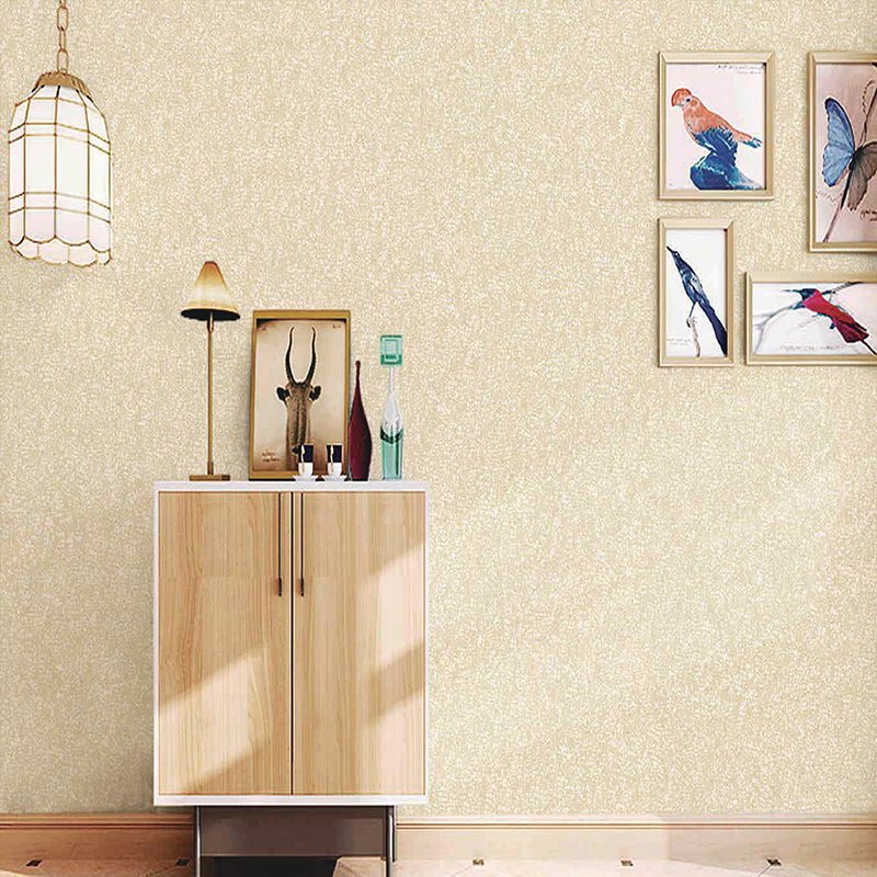 High Quality Custom Wholesale Wallpaper Solid Color Waterproof Wallpaper Roll Bedroom Decorative Material