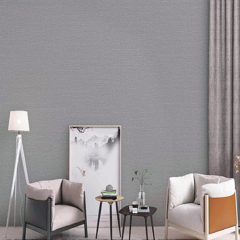 High Quality Custom Wholesale Wallpaper Solid Color Waterproof Wallpaper Roll Bedroom Decorative Material