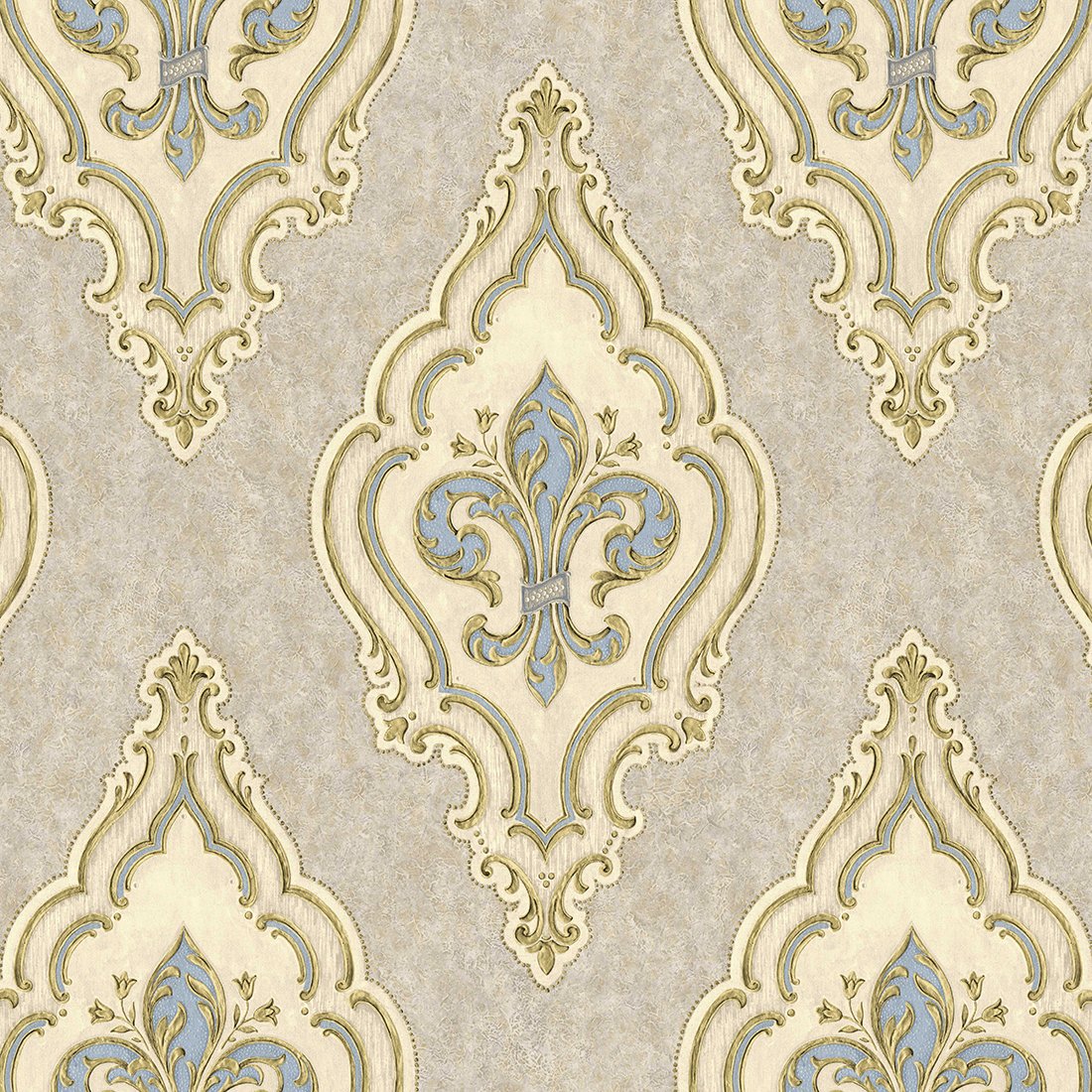 High quality damascus designs wallpaper home luxury pvc wallpaper roll china custom wall pape