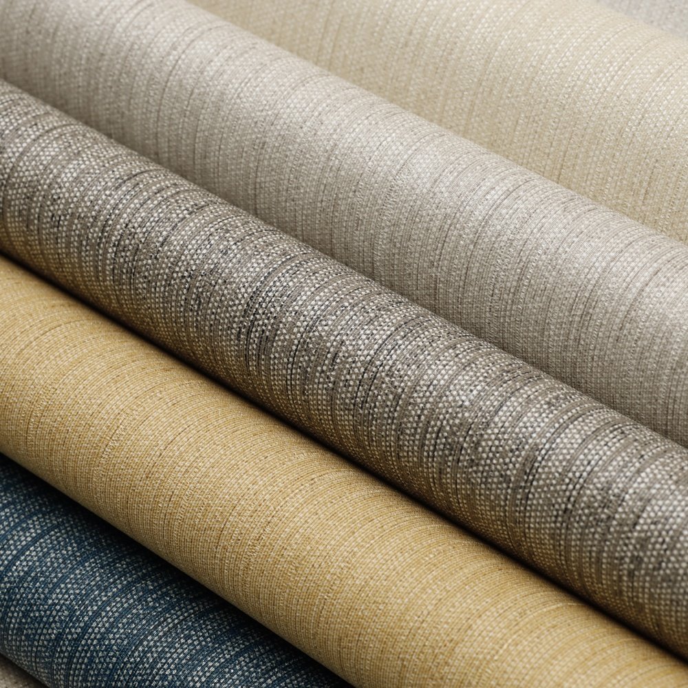 Wholesale Hot Sale Horizontal Textured PVC Wallpaper Wall coverings For Hotel Home Office Interior Wall Decoration wall paper