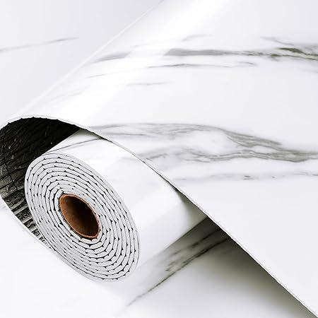 UDK Marble roll foil Wallpapers 60cm*3m Foam wallpaper sticker decorative film wall decor Living room