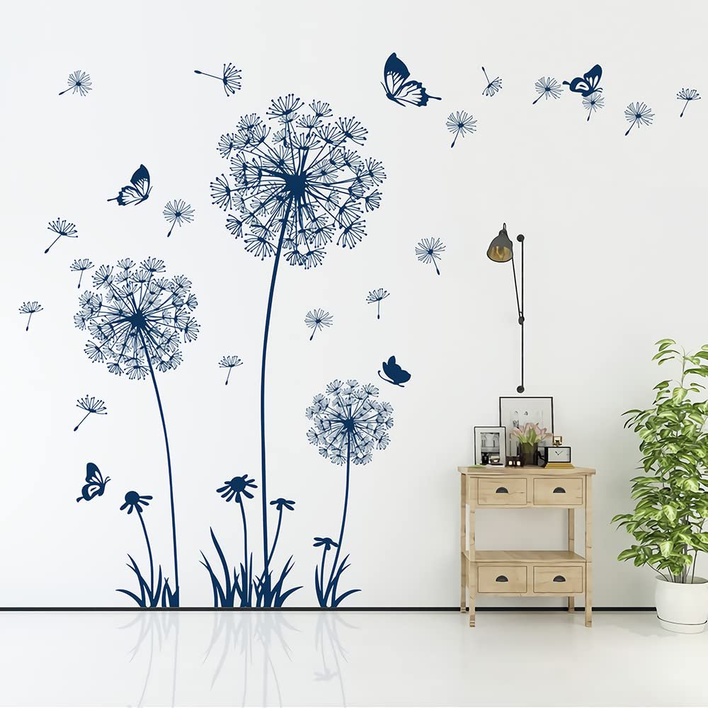 Butterfly Birds Flower Pattern Removable Decorative Wall Sticker For Kids Home Decor Nursery Vinyl Wall Decals