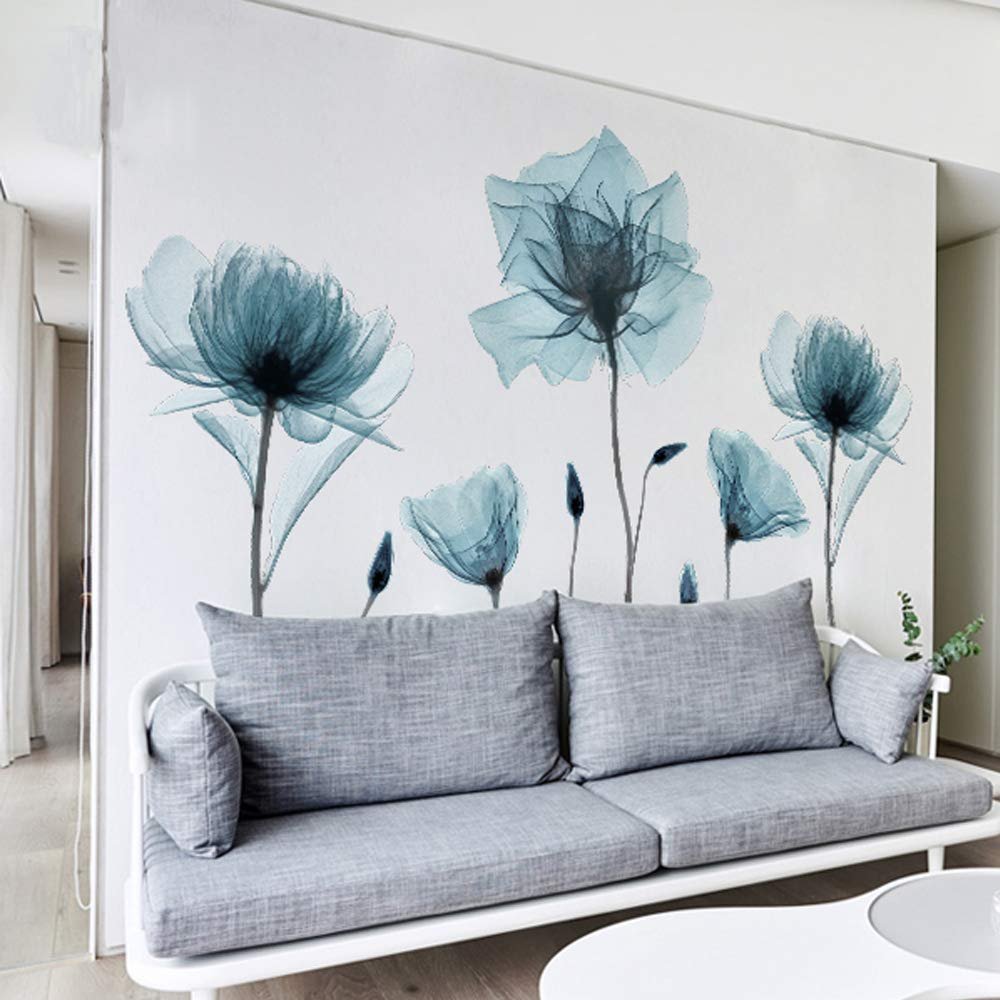 Butterfly Birds Flower Pattern Removable Decorative Wall Sticker For Kids Home Decor Nursery Vinyl Wall Decals