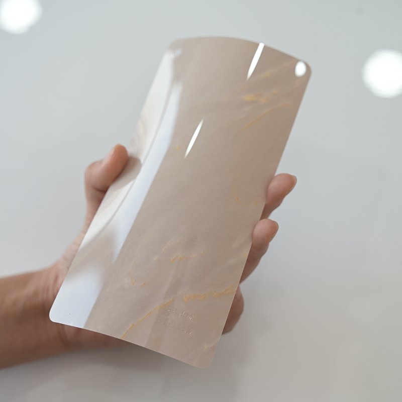 High Glossy PETG Decorative Films For wallpaper Plywood Wood Veneer Laminated Decorative Films Marble Sheet