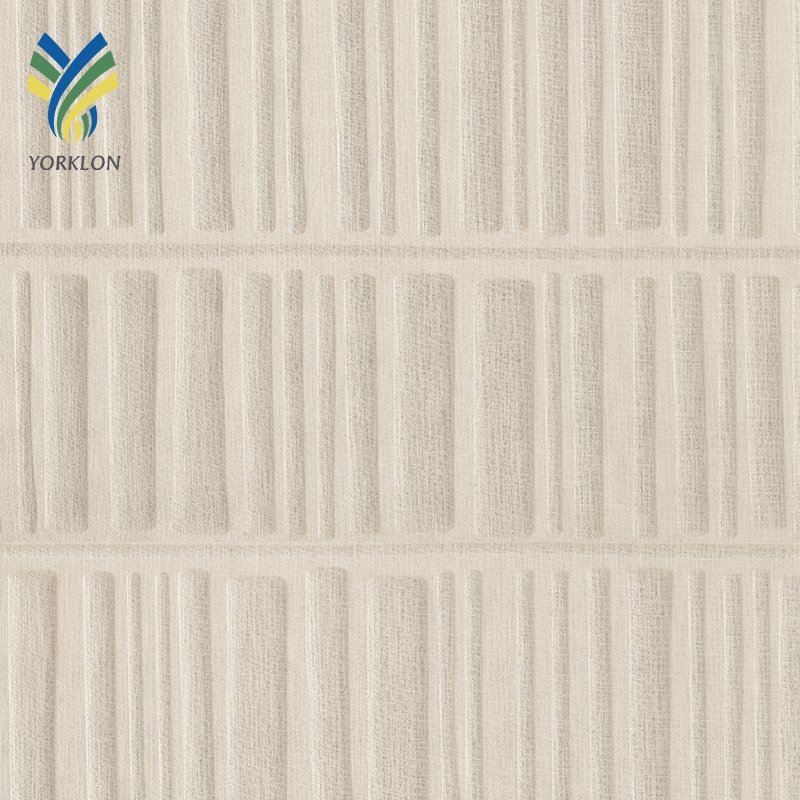 YKTB1012 Modern 3D 5D Linen Backdrop Thick Acoustic Soundproof Roll Wallpaper Wall Decoration