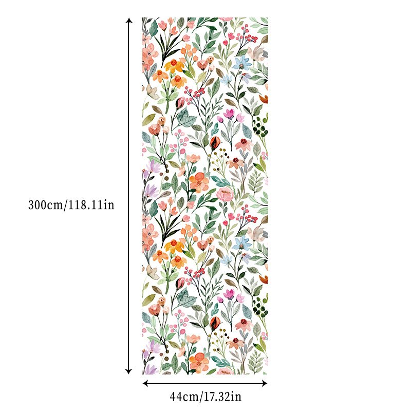 Customization Eco-friendly Roll Wallpaper for Cabinet Wardrobe Self Adhesive Wallpaper Bedroom Living Room Wall Covering