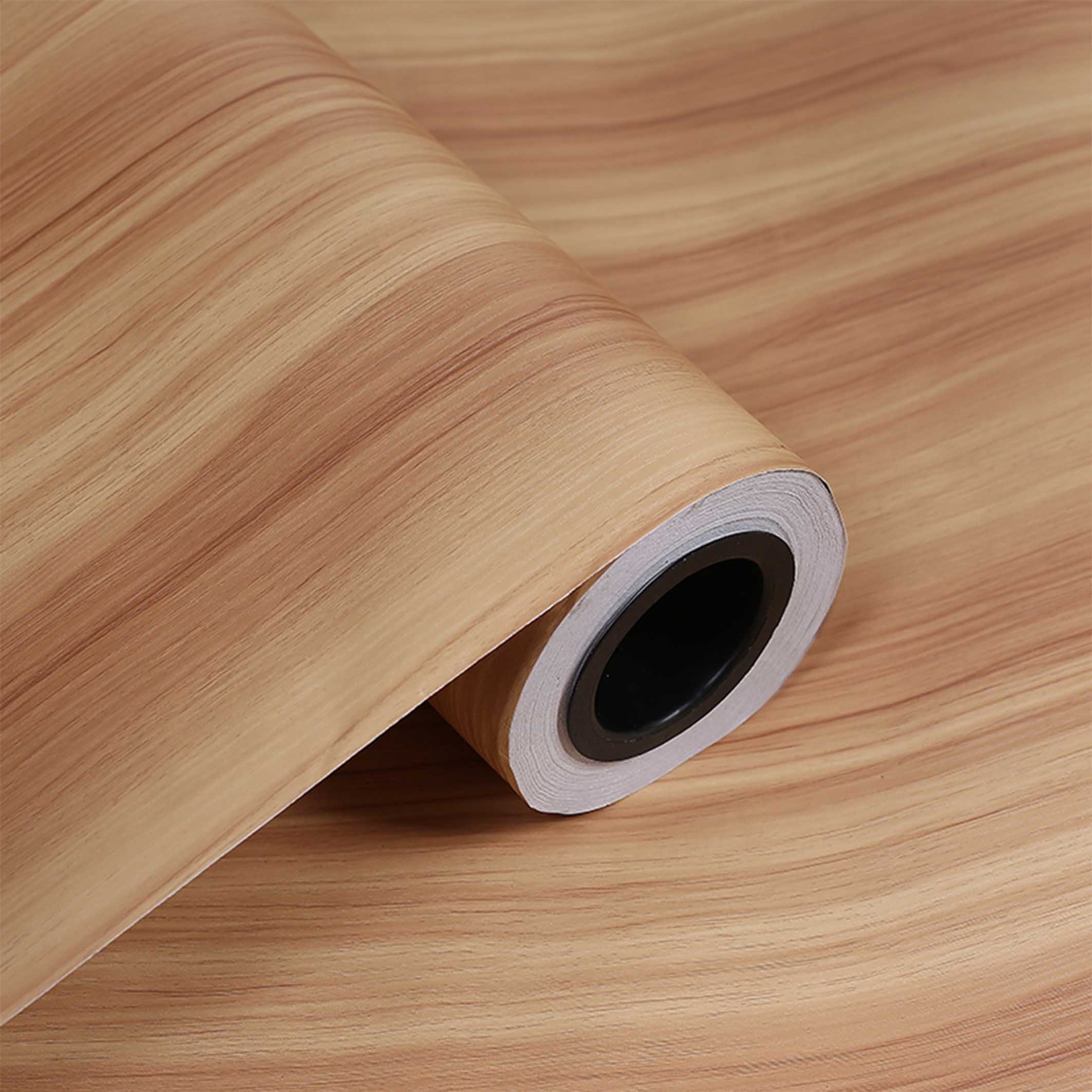 Wallpaper Roll manufacturer wood grain stickers for furniture self adhesive wall paper waterproof