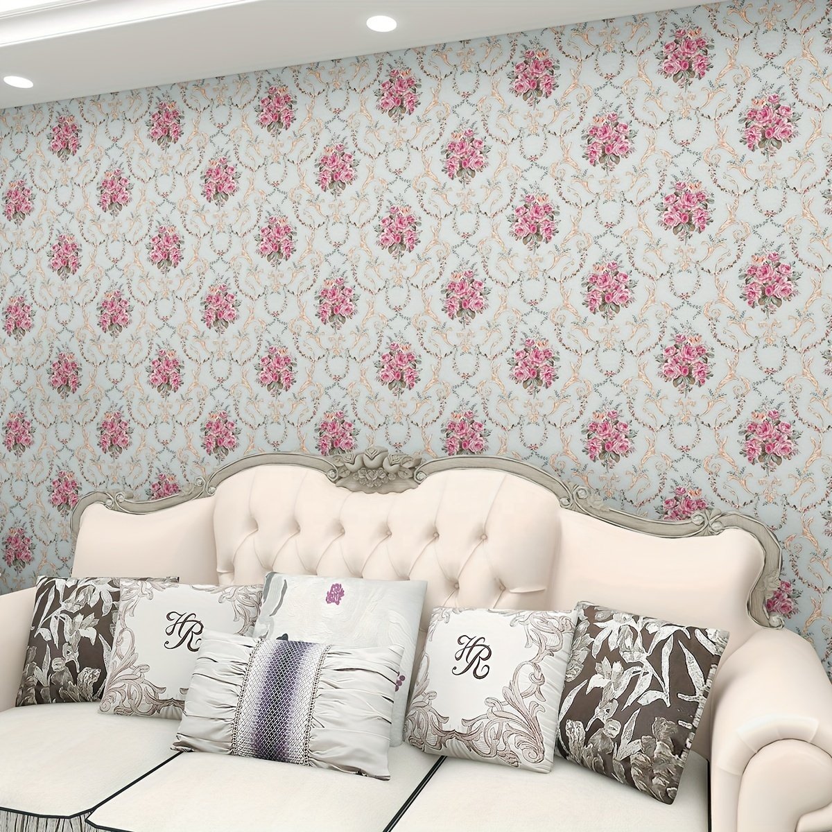 Wall Sticker Supplier Removable Customization Pvc Wall paper Stickers 3D Wallpaper Home Decoration For Living Room Restaurant