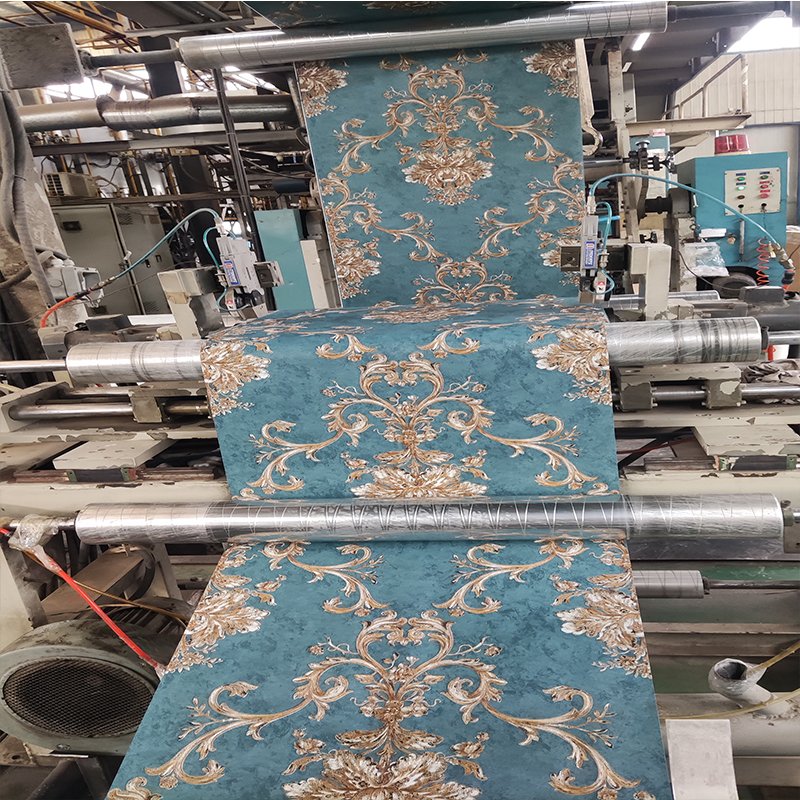 Luxury 3d Wallpaper Roll European Design Non-woven Pvc Wallpaper Bedroom Living Room Home Decoration Wallpaper Wholesales
